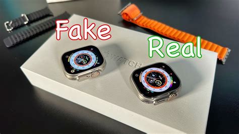 fake apple watch ultra box|apple watch ultra real vs fake.